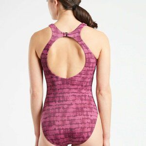 NWT! Athleta Maldives One Piece Swimsuit in Tahiti Vintage Plum